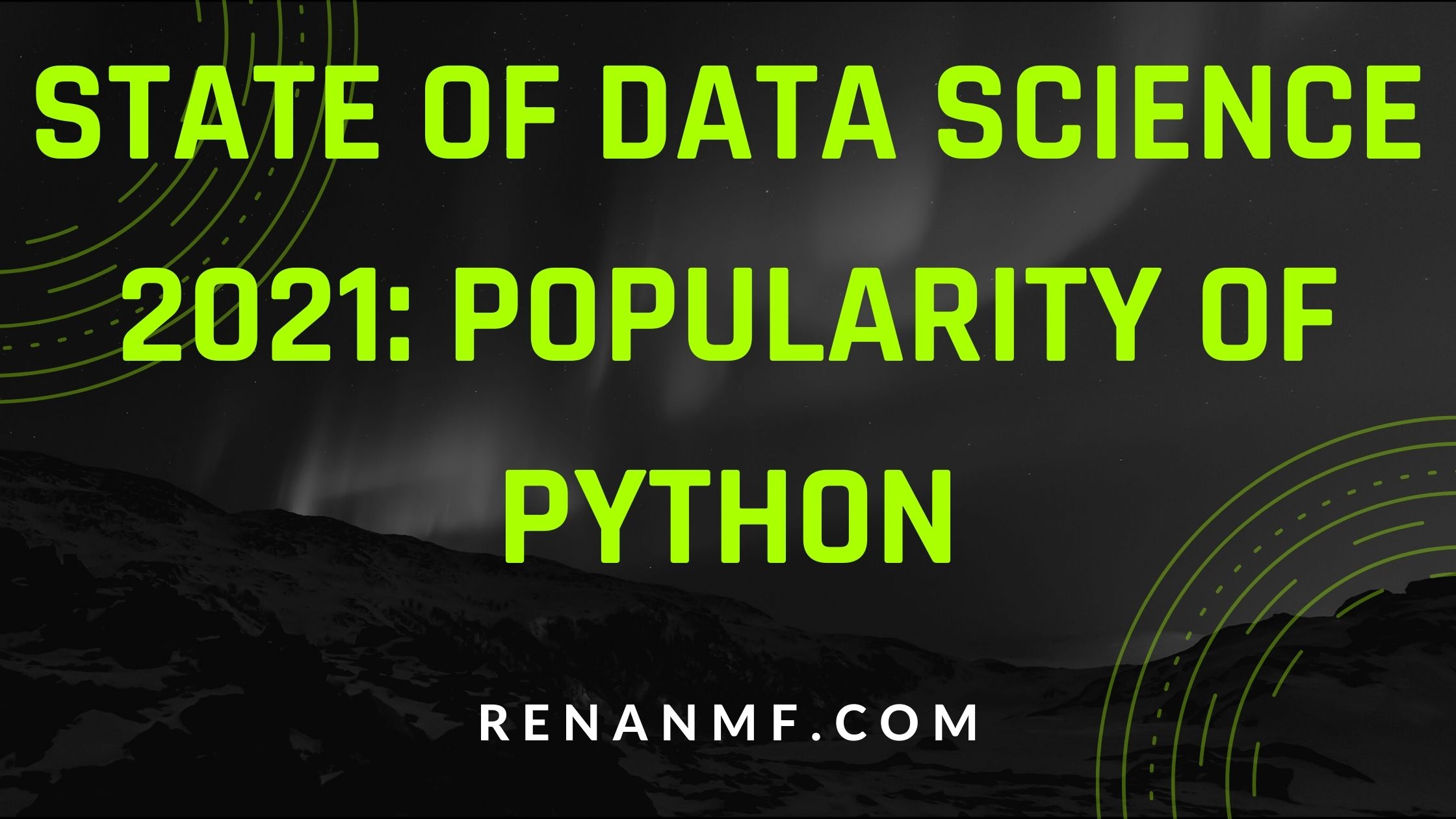 State Of Data Science 2021 Popularity Of Python 9438